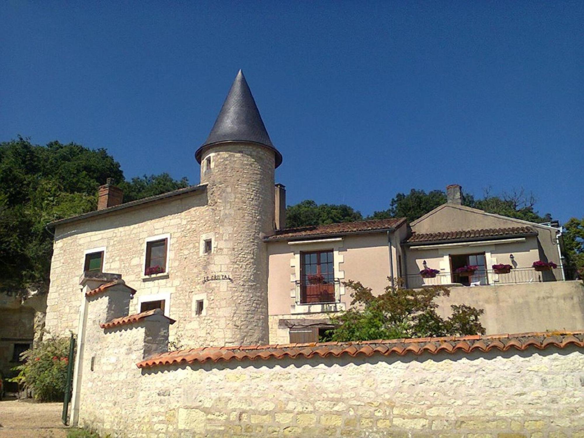 مبيت وإفطار Beaumont  Manoir Le Cristal " Les Entrees Du Futuroscope A Petit Prix المظهر الخارجي الصورة